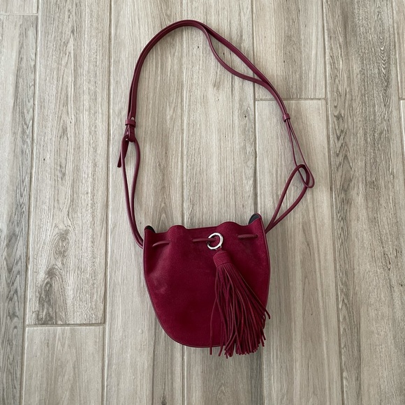 EUC Rebecca Minkoff Lulu Crossbody in Pinot Noir - Picture 3 of 7
